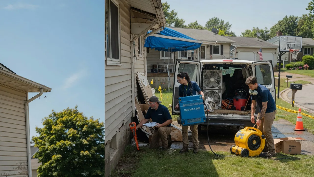 Ceiling Leak Cleanup in Bellevue, NE near me